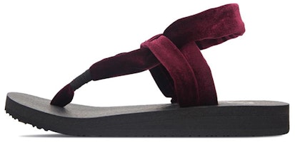 (Women) Skechers Meditation Sandal 'Burgundy Fashion' 31551-WINE (Women) Skechers Meditation Sandal 'Burgundy Fashion' 31551-WINE