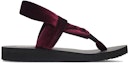 Order (W) Skechers Sandal Meditasi 'Burgundy Fashion' 31551-WINE