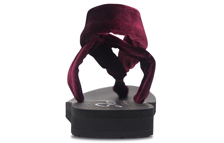 Shop (W) Sandal Skechers Meditation 'Burgundy Fashion' 31551-WINE