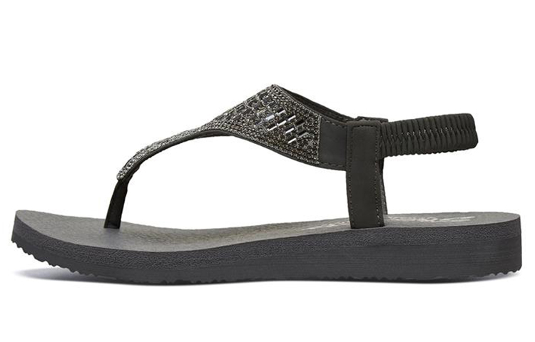 (Women) Skechers Meditation Sandal 'Charcoal Gray' 31560-CCL