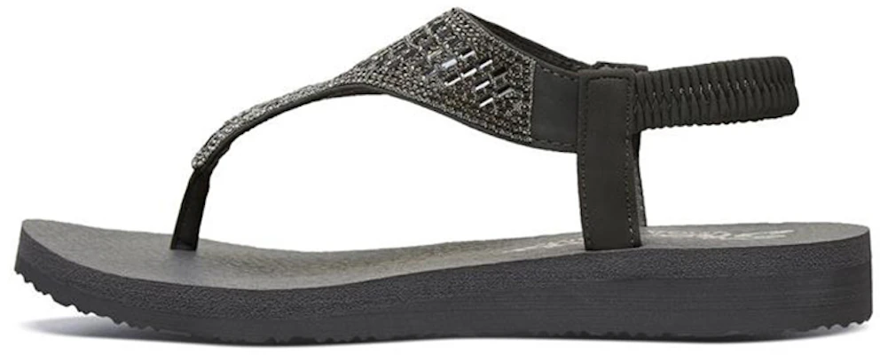 (Women) Skechers Meditation Sandal 'Charcoal Gray' 31560-CCL Buy (Women) Skechers Meditation Sandal 'Charcoal Gray' 31560-CCL
