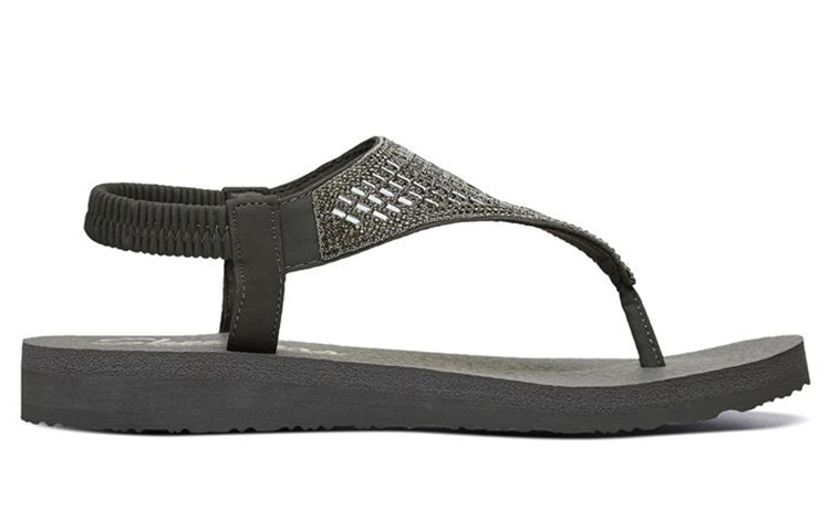 Order (Women) Skechers Meditation Sandal 'Charcoal Gray' 31560-CCL