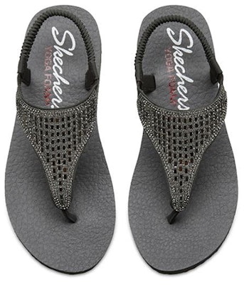 (W) スケッチャーズ レディース メディテーション サンダル 'チャコールグレー' 31560-CCL 31560-CCL Shop (W) スケッチャーズ レディース メディテーション サンダル 'チャコールグレー' 31560-CCL 31560-CCL