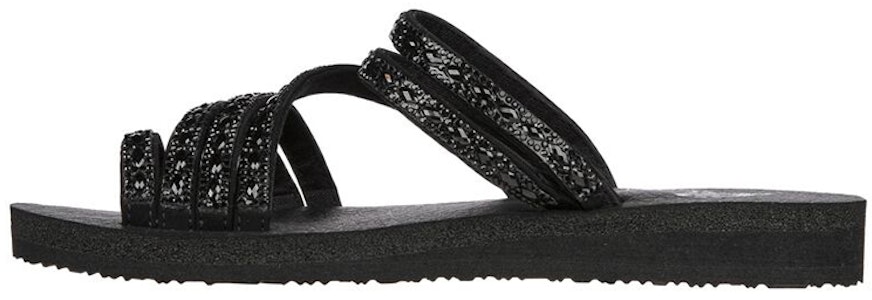 (W) Sandal Skechers Meditation 'Fashion Black' 119287-BBK Buy (W) Sandal Skechers Meditation 'Fashion Black' 119287-BBK