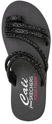 (Women) Skechers Meditation Sandal 'Fashion Black' 119287-BBK Shop (Women) Skechers Meditation Sandal 'Fashion Black' 119287-BBK