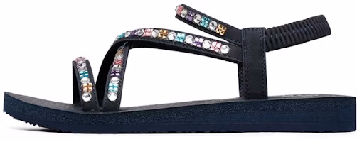 (Women) Skechers Meditation Sandal 'Fashion Blue' 119144-NVY (Women) Skechers Meditation Sandal 'Fashion Blue' 119144-NVY