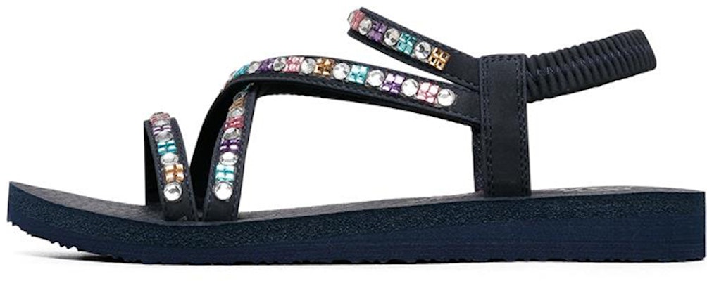 (Women) Skechers Meditation Sandal 'Fashion Blue' 119144-NVY Buy (Women) Skechers Meditation Sandal 'Fashion Blue' 119144-NVY