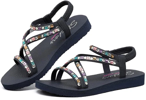 (W) Sandal Skechers Meditasi 'Fashion Blue' 119144-NVY Lookbook (W) Sandal Skechers Meditasi 'Fashion Blue' 119144-NVY