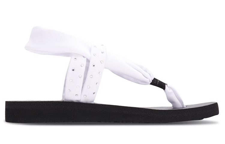 Order (W) Skechers Sandal Meditasi 'Fashion Strap Putih' 38612-WHT
