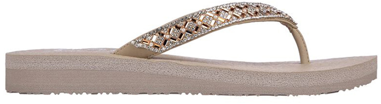 (Women) Skechers Meditation Sandal 'Grey' 119136-TPE Order (Women) Skechers Meditation Sandal 'Grey' 119136-TPE