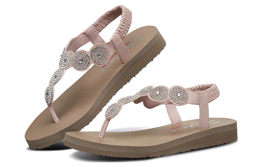 Lookbook (W) Sandal Skechers Meditation 'Light Pink' 31755-LTPK