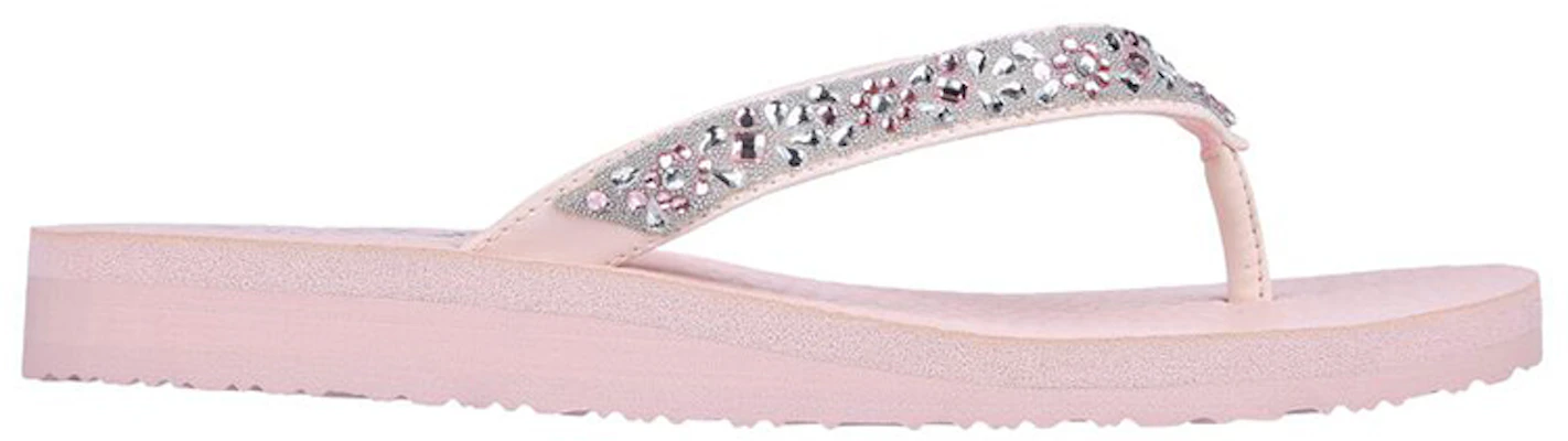 Skechers 冥想款 夾腳運動拖鞋 女款 粉色 Order Skechers 冥想款 夾腳運動拖鞋 女款 粉色
