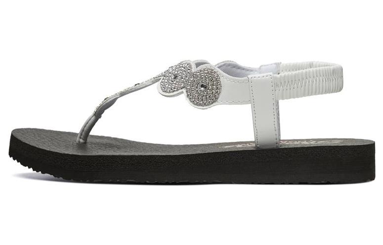 (Women) Skechers Meditation Sandal 'White' 31755-WHT