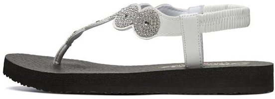 (Women) Skechers Meditation Sandal 'White' 31755-WHT (Women) Skechers Meditation Sandal 'White' 31755-WHT