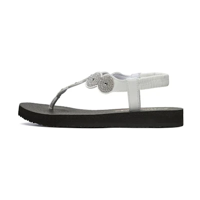 (W) Skechers Meditation Sandal 'White'