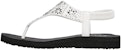 (W) Skechers Sandal Meditasi 'Putih Hitam' 119290-WHT