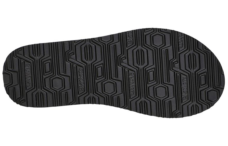 Purchase (Women) Skechers Meditation Sandal 'White Black' 119290-WHT