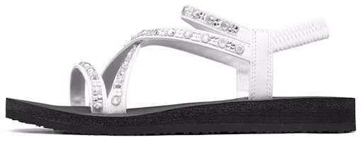 (Women) Skechers Meditation Sandal 'White Fashion' 119144-WHT (Women) Skechers Meditation Sandal 'White Fashion' 119144-WHT