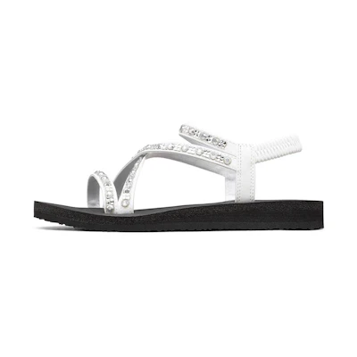 (W) Skechers Meditation Sandal 'White Fashion'