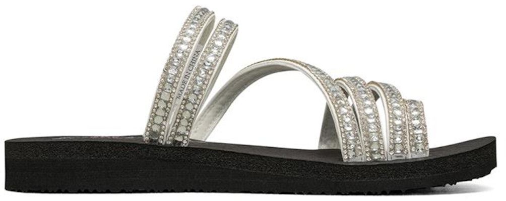 (Women) Skechers Meditation Sandal 'White Fashion' 31761-WHT Order (Women) Skechers Meditation Sandal 'White Fashion' 31761-WHT