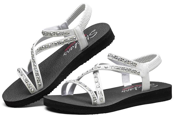(Women) Skechers Meditation Sandal 'White Fashion' 119144-WHT Lookbook (Women) Skechers Meditation Sandal 'White Fashion' 119144-WHT