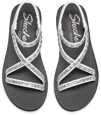 (W) Sandal Skechers Meditation 'Putih Fashion' 119144-WHT Shop (W) Sandal Skechers Meditation 'Putih Fashion' 119144-WHT