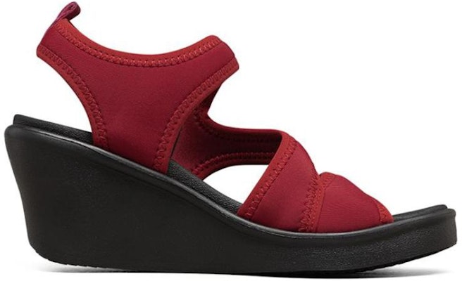 Skechers 冥想防滑耐磨運動涼鞋 女款 紅黑 Order Skechers 冥想防滑耐磨運動涼鞋 女款 紅黑