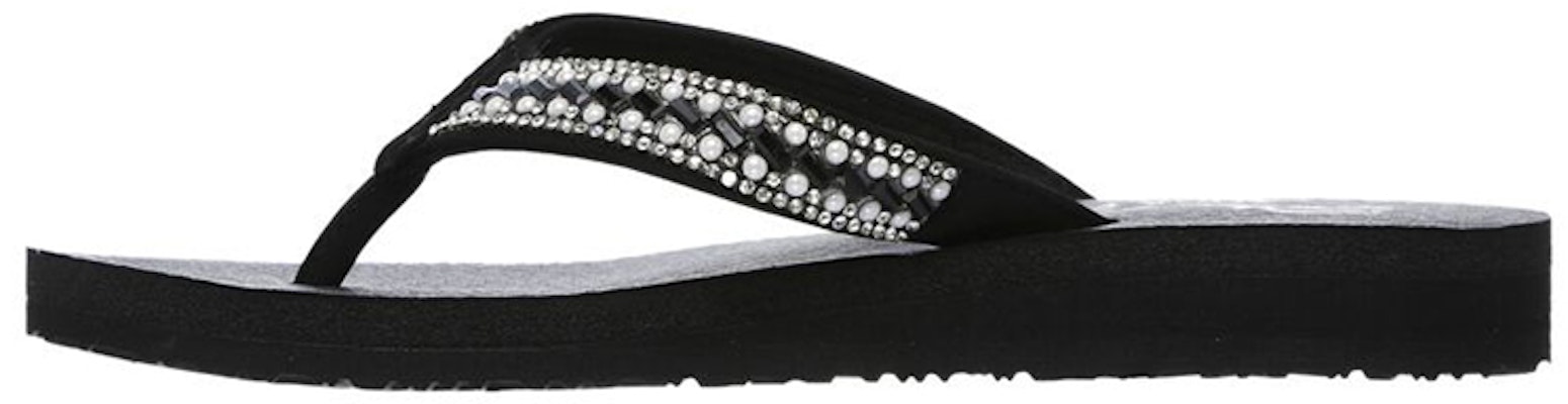 (Women) Skechers Meditation Slipper 'Black' 31561-BLK Buy (Women) Skechers Meditation Slipper 'Black' 31561-BLK