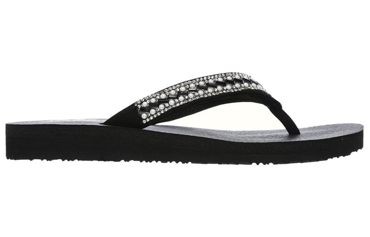 (W) Skechers Meditation Slipper 'Black' 圖 2