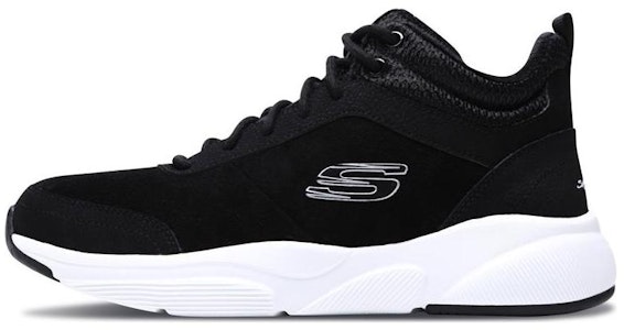(W) 스케쳐스 메리디안 블랙 미드탑 (Skechers Meridian Black Mid-Top) 66666128-BKW Buy (W) 스케쳐스 메리디안 블랙 미드탑 (Skechers Meridian Black Mid-Top) 66666128-BKW