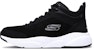 (W) Skechers Meridian 'Hitam Mid-Top' 66666128-BKW
