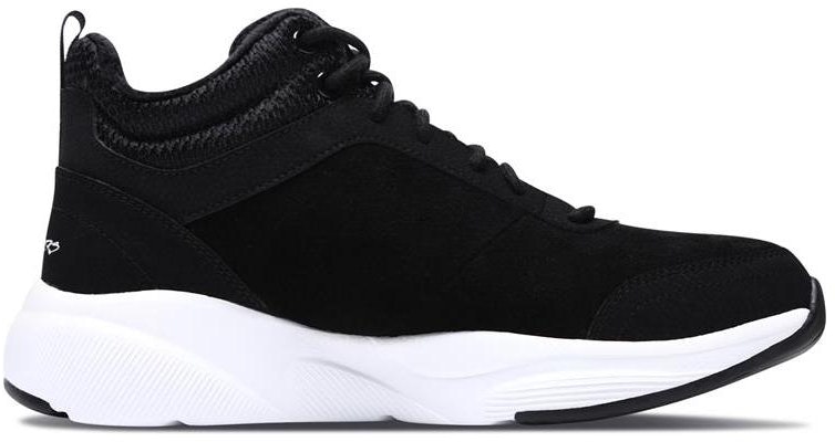 (Women) Skechers Meridian 'Black Mid-Top' 66666128-BKW Order (Women) Skechers Meridian 'Black Mid-Top' 66666128-BKW