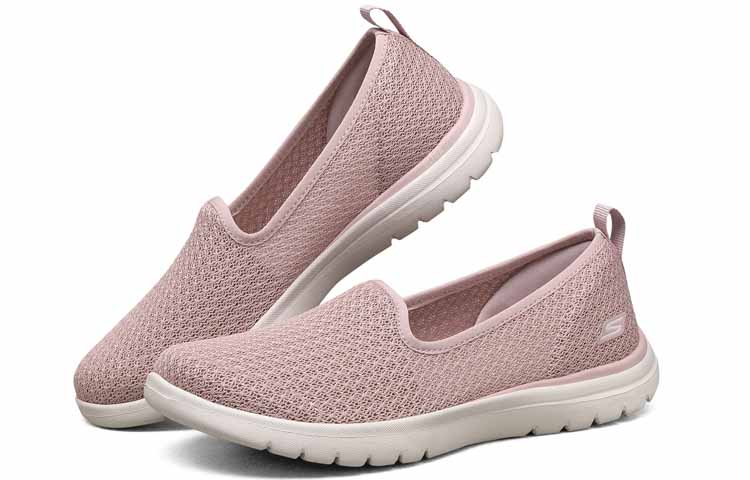 Lookbook 斯凯奇 On-the-GO Flex Dahlia '粉色绽放' 136417-MVE