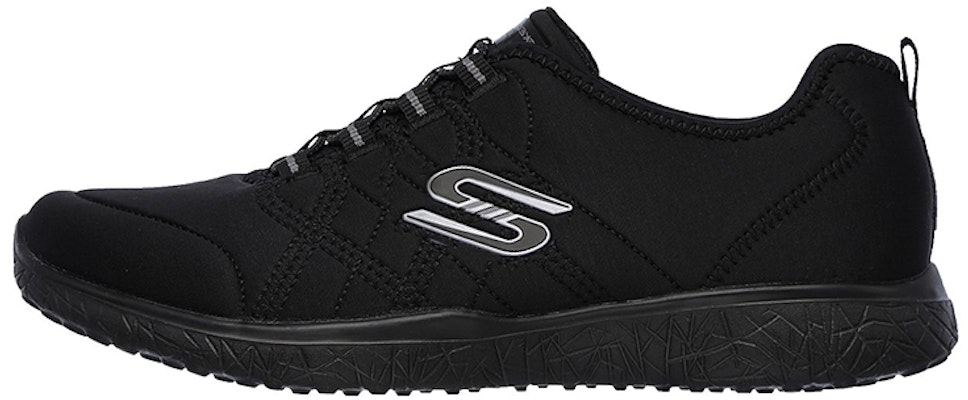 (Women) Skechers Microburst - On the Edge 'All Black' 23315-BBK Buy (Women) Skechers Microburst - On the Edge 'All Black' 23315-BBK