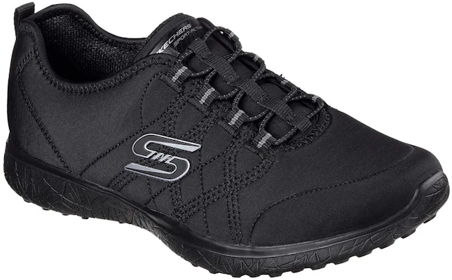 (Women) Skechers Microburst - On the Edge 'All Black' 23315-BBK Lookbook (Women) Skechers Microburst - On the Edge 'All Black' 23315-BBK