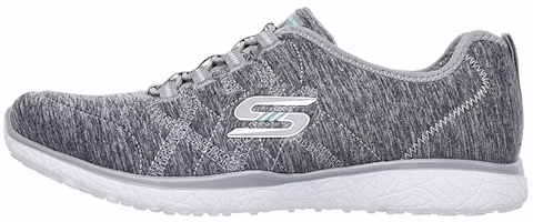 (Women) Skechers Microburst - On the Edge 'Grey' 23315-GRY (Women) Skechers Microburst - On the Edge 'Grey' 23315-GRY