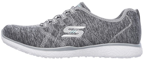 (Women) Skechers Microburst - On the Edge 'Grey' 23315-GRY (Women) Skechers Microburst - On the Edge 'Grey' 23315-GRY