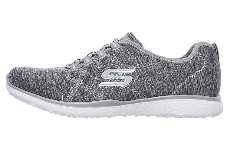 Buy (W) Skechers Microburst - On the Edge 'Abu-Abu' 23315-GRY