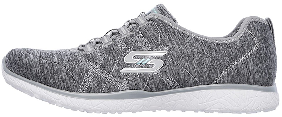 (Women) Skechers Microburst - On the Edge 'Grey' 23315-GRY Buy (Women) Skechers Microburst - On the Edge 'Grey' 23315-GRY
