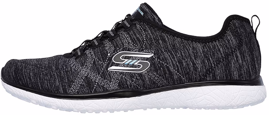 (Women) Skechers Microburst - On the Edge Slip-On 'Black White' 23315-BKW Buy (Women) Skechers Microburst - On the Edge Slip-On 'Black White' 23315-BKW