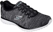 Lookbook (W) Skechers Microburst - On the Edge Slip-On 'Hitam Putih' 23315-BKW