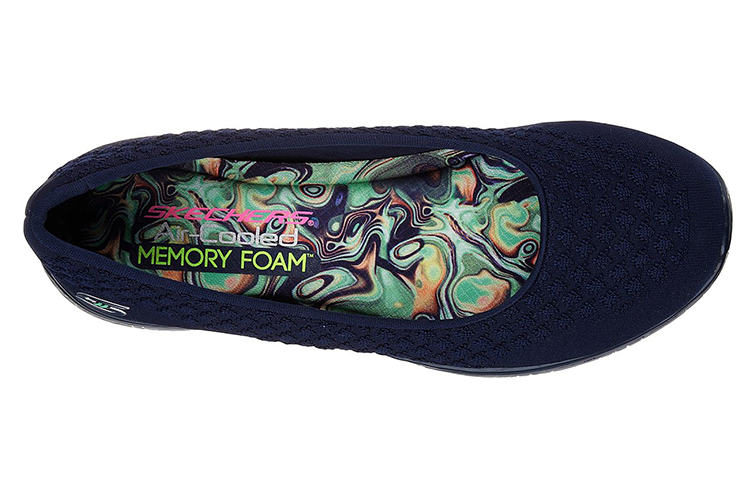 Order (Women) Skechers Microburst - One Up 'Blue' 23312-NVY