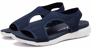 Lookbook Skechers Microburst 2.0 沙灘運動涼鞋 女款 藍