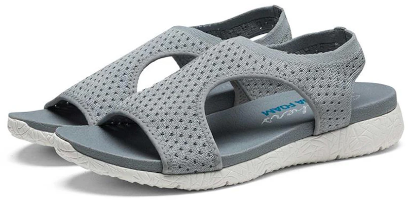 (Women) Skechers Microburst 2.0 'Beach Sport Sandal Grey' 39056-LTGY Lookbook (Women) Skechers Microburst 2.0 'Beach Sport Sandal Grey' 39056-LTGY