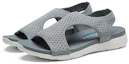 Lookbook (Women) Skechers Microburst 2.0 'Beach Sport Sandal Grey' 39056-LTGY
