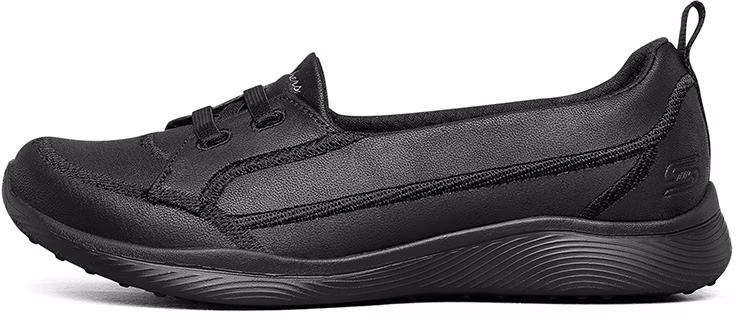 women-skechers-microburst-2-0-black-comfort-flats-23489-bbk