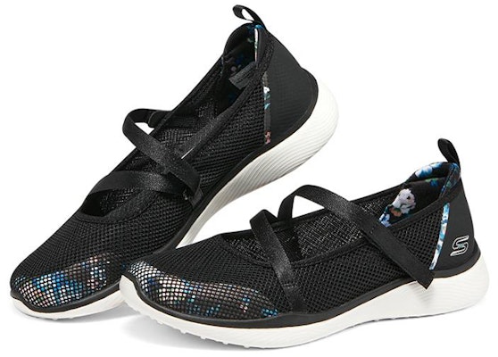 (Women) Skechers Microburst 2.0 'Black Slip-On' 104266-BKW Lookbook (Women) Skechers Microburst 2.0 'Black Slip-On' 104266-BKW