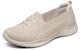 (W) Skechers Microburst 2.0 'Coklat Tanpa Tali' 104136-NAT