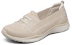 Lookbook (W) Skechers Microburst 2.0 'Coklat Tanpa Tali' 104136-NAT