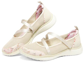 Lookbook Skechers Microburst 2.0 運動休閒一腳蹬 女款 自然色